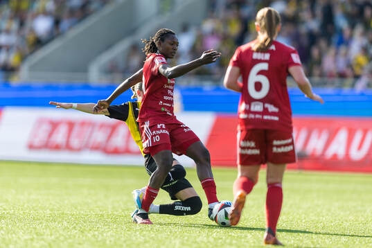 Häckens Filippa Curmark och Piteås Anam Imo