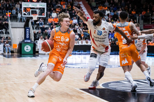 Norrköpings Felix Terins och Borås Christopher McKnight