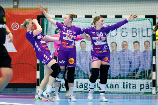 Skaras Ellen Aronsson, Ida Berlin och Sofia Berndtsson