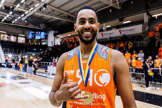Norrköpings Nathan Dawit jublar