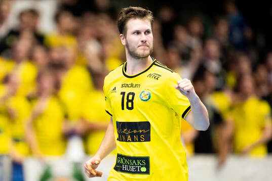 Sävehofs Pontus Brolin jublar