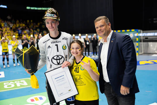 Sävehofs målvakt Johanna Bundsen med pris som matchens