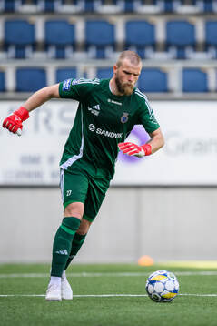 Gefles målvakt Tobias Johansson