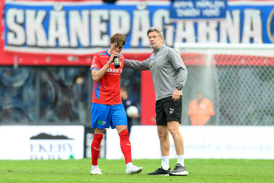 Helsingborgs Thomas Pauck Rogne deppar