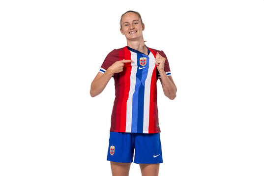 Caroline Graham Hansen of the Norwegian women's national