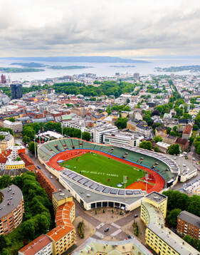 General view of Bislett stadion