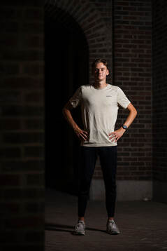 Swedish athlete Samuel Pihlström poses for a portrait