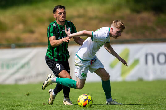Högaborgs Noor Jassem och Hässleholms IF Oscar Widmark