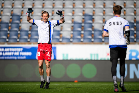 Sirius målvakt Jakob Tånnander