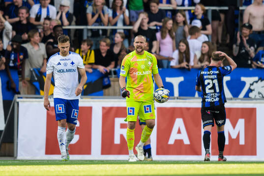 IFK Norrköpings Oscar Jansson deppar