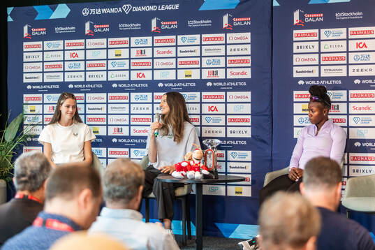 Yaroslava Mahuchikh of Ukraine, Nicola Olyslagers of