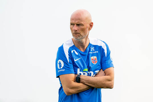 Ståle Solbakken, head coach of the Norwegian national