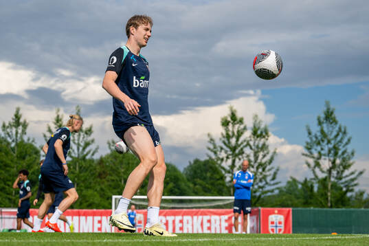 Kristian Thorstvedt of the Norwegian national football team