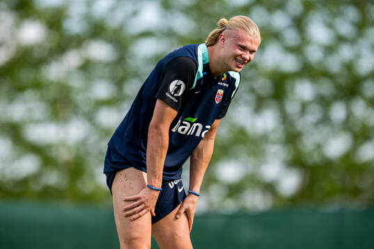Erling Braut Haaland of the Norwegian national football team