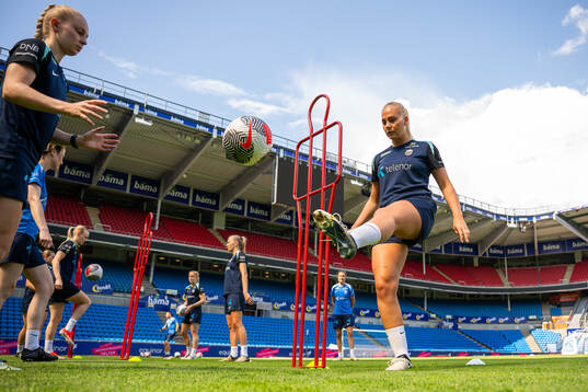Cathinka Tandberg of the Norwegian women's national