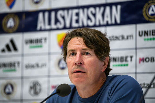 Djurgårdens tränare Thomas Lagerlöf