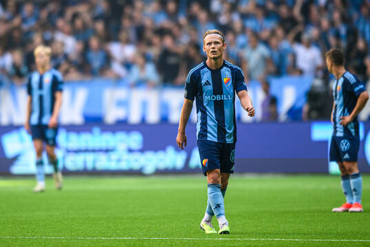 Djurgårdens Tobias Gulliksen deppar