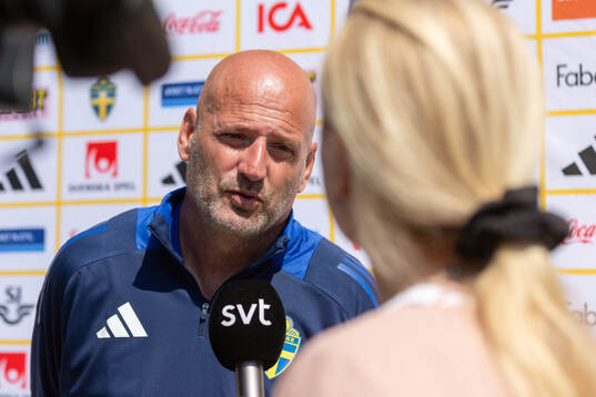Assistant coach Magnus Wikman