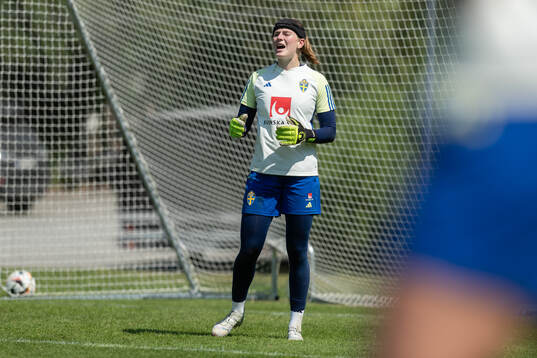 Goalkeeper Tove Enblom of Sweden