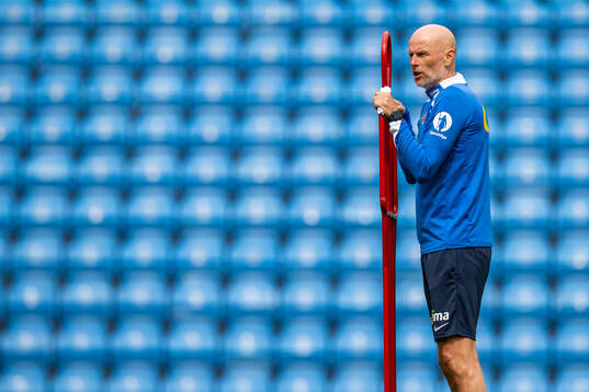 Ståle Solbakken, head coach of the Norwegian national