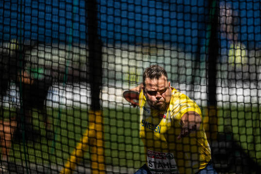 Daniel Ståhl of Sweden