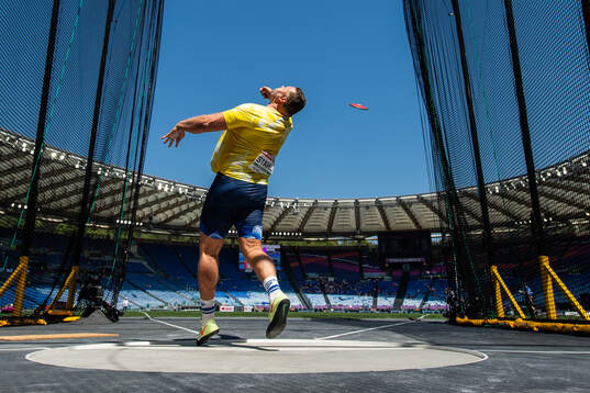 Daniel Ståhl of Sweden