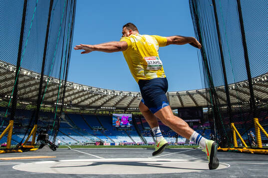 Daniel Ståhl of Sweden