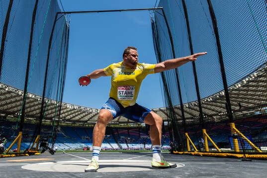 Daniel Ståhl of Sweden