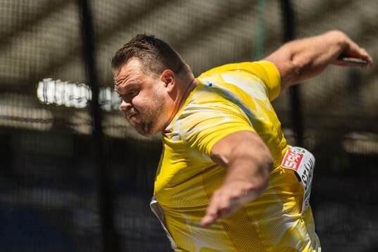 Daniel Ståhl of Sweden
