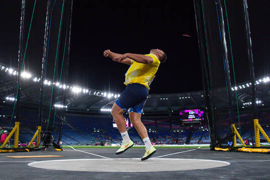 Daniel Ståhl of Sweden