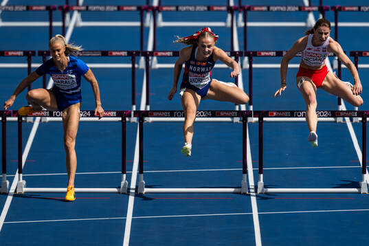 Lotta Harala of Finland, Lovise Skarbøvik Andresen of
