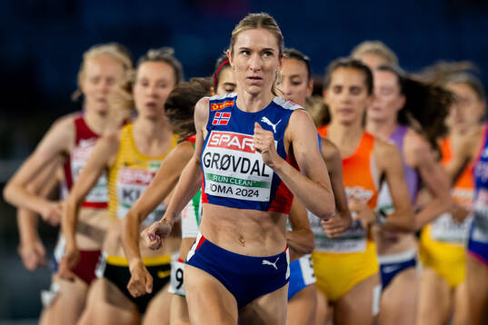Karoline Bjerkeli Grøvdal of Norway