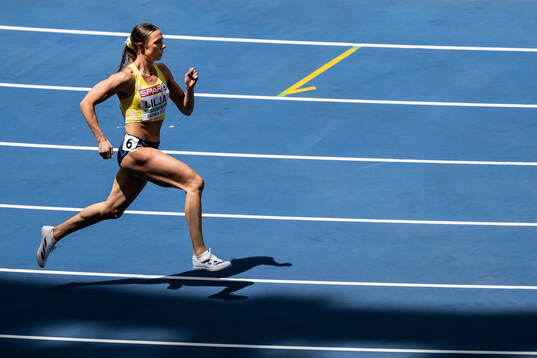 Lisa Lilja of Sweden