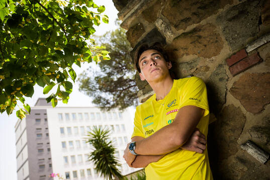 Armand Duplantis of the Swedish national athletics team