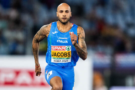Lamot Marcell Jacobs of Italy