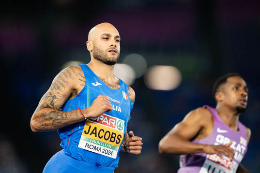 Lamot Marcell Jacobs of Italy