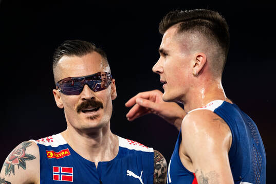 Henrik Ingebrigtsen and Jakob Ingebrigtsen of Norway