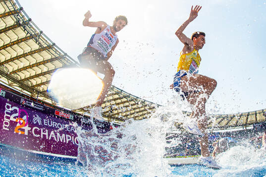 Jacob Boutera of Norway and Simon Sundström of Sweden