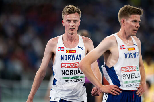 Narve Gilje Nordås of Norway looks dejected