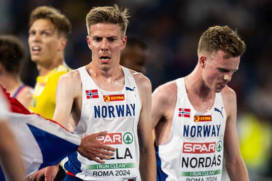 Per Svela and Narve Gilje Nordås of Norway