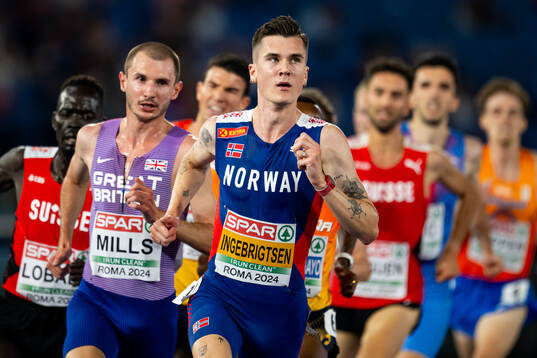 Jakob Ingebrigtsen of Norway
