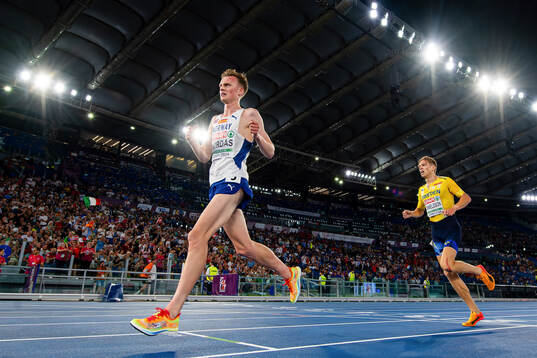 Narve Gilje Nordås of Norway and Emil Danielsson of Sweden