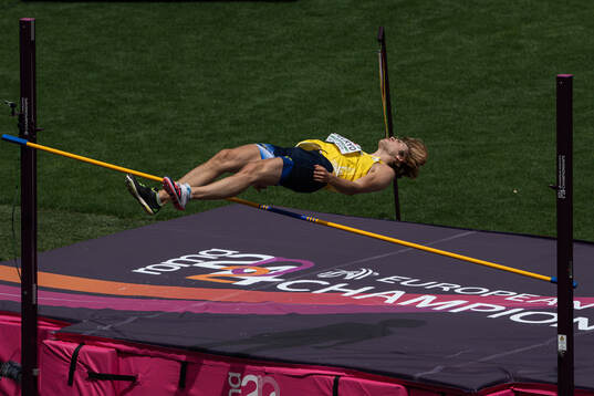 Fabian Delryd of Sweden