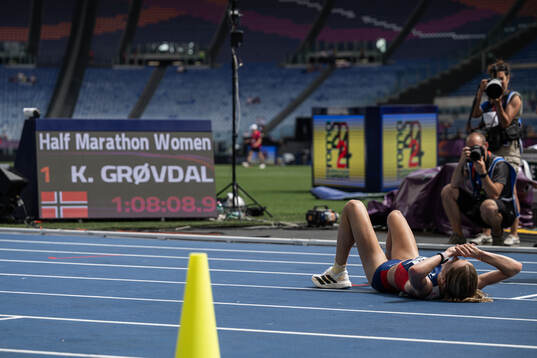 Karoline Bjerkeli Grøvdal of Norway