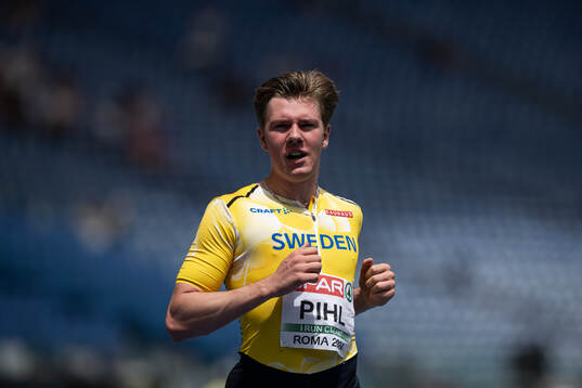 Linus Pihl of Sweden
