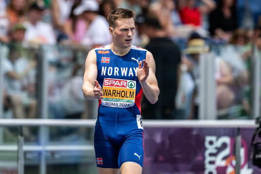 Karsten Warholm of Norway