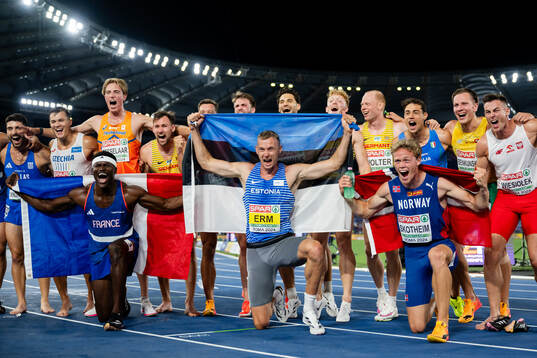 Johannes Erm of Estonia, Sander Aae Skotheim of Norway and