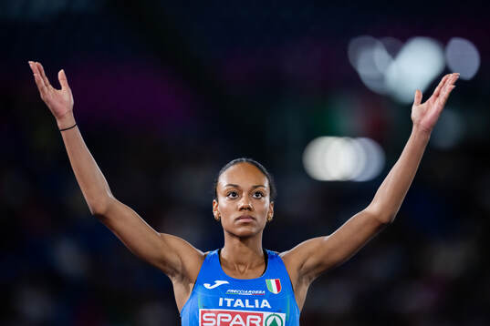 Larissa Iapichino of Italy