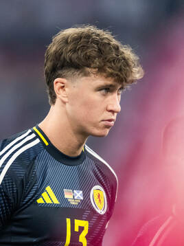 Jack Hendry of Scotland