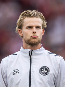 Morten Hjulmand of Denmark